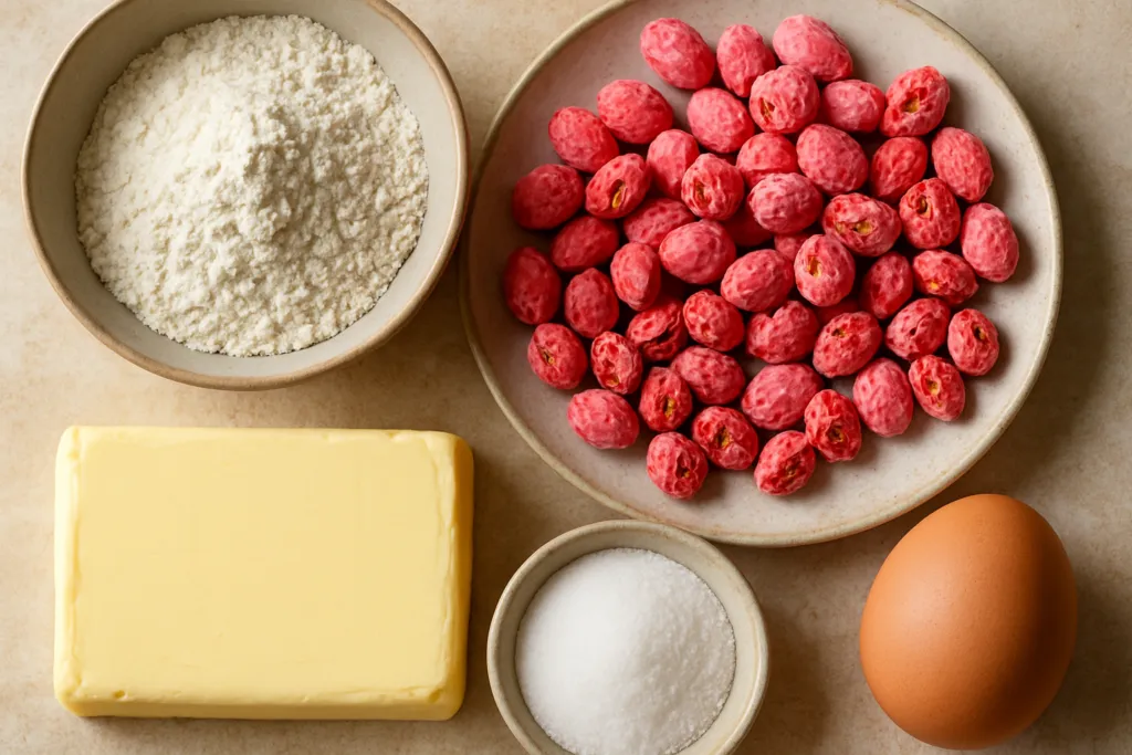 Ingrédients pour Ma tarte aux pralines roses lyonnaises authentique et fondante